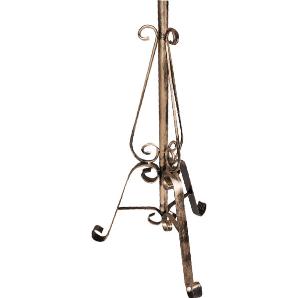 Astoria Grand Monteith 8 Hook Coat Stand in Gold Wayfair.co.uk